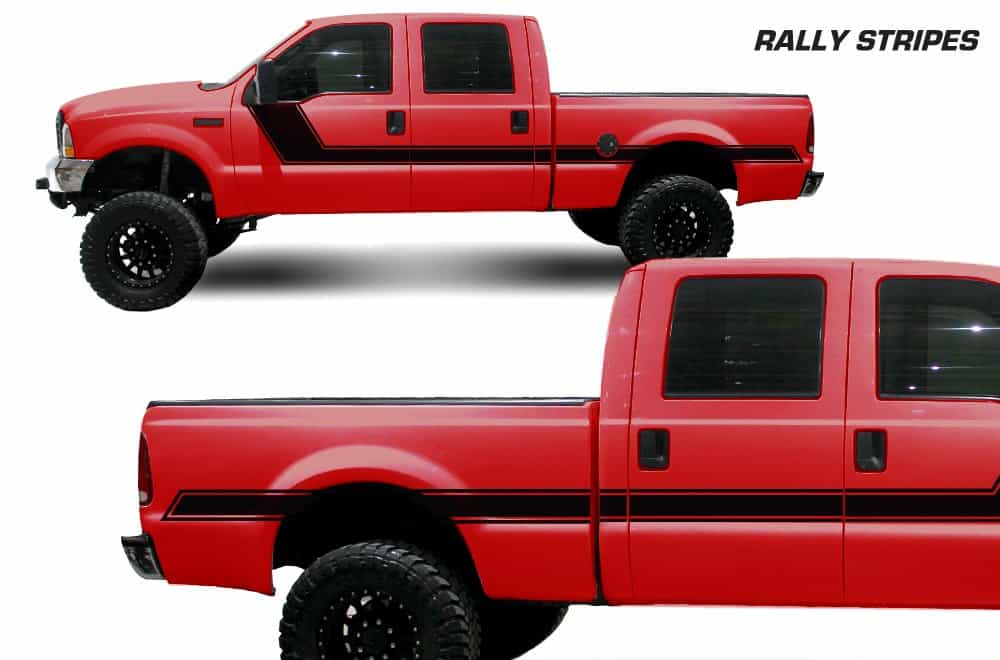 Kit de Gráficos de Rayas Laterales Rally de Factory Crafts - Imagen 3