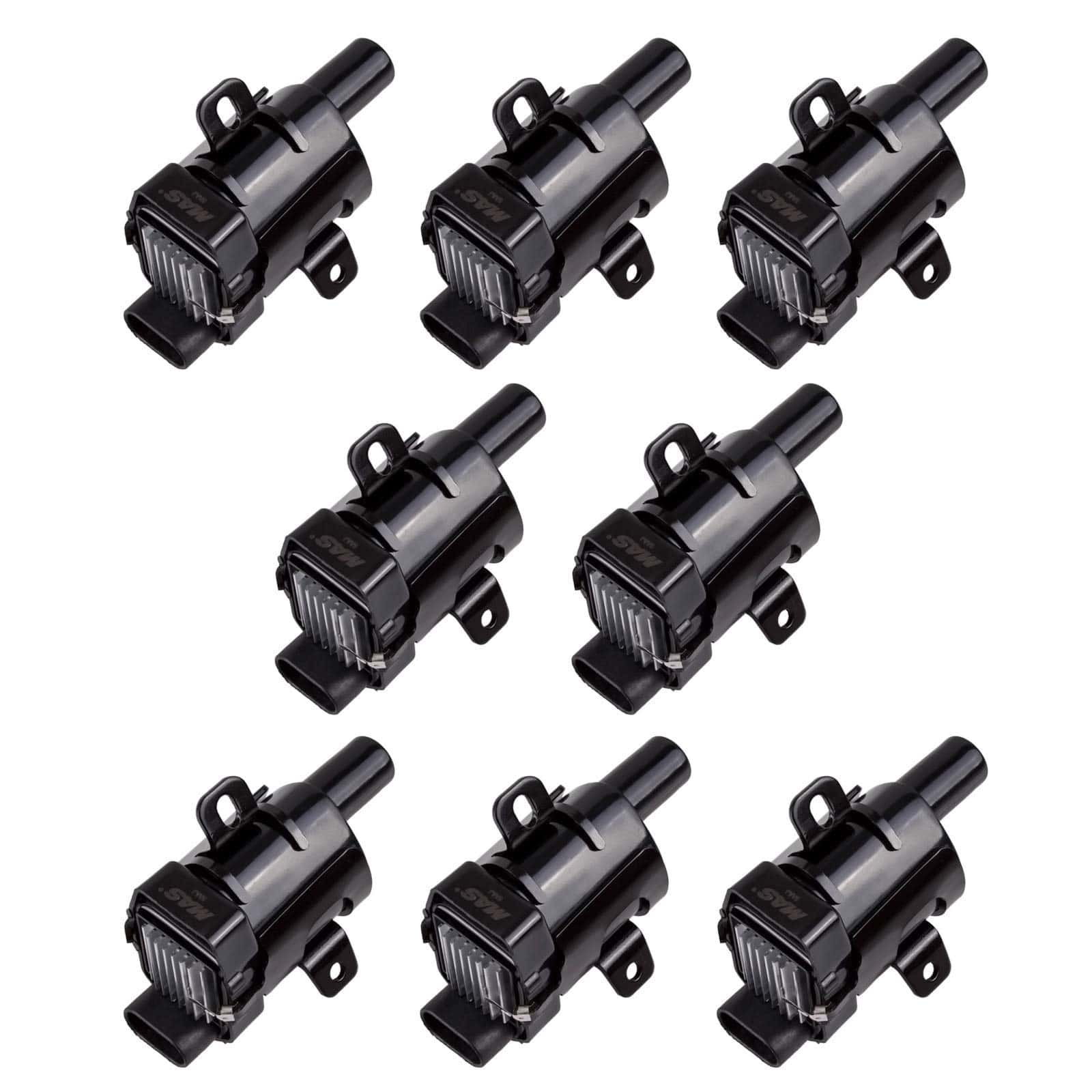 MAS Juego de 8 Bobinas de Encendido Redondas Pack