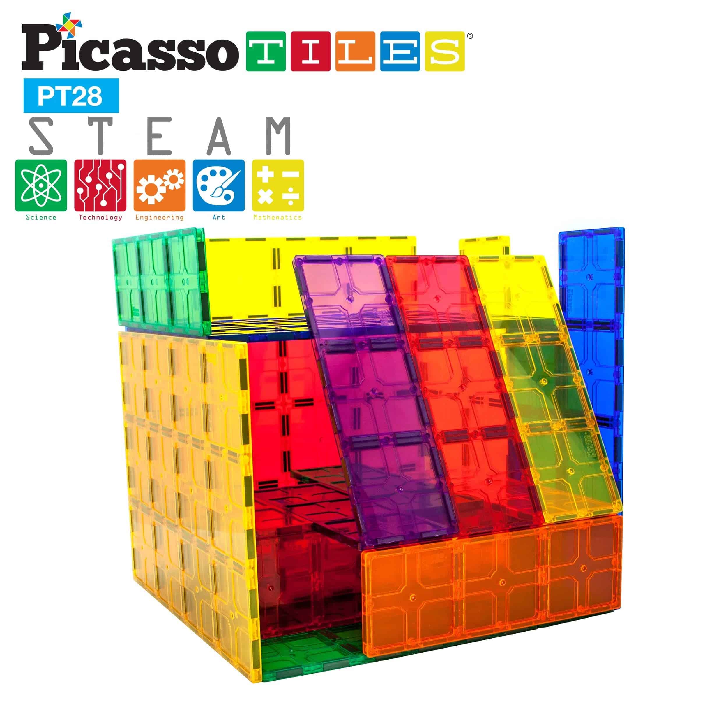 Kit de Base de Bloques de Construcción PicassoTiles Grande