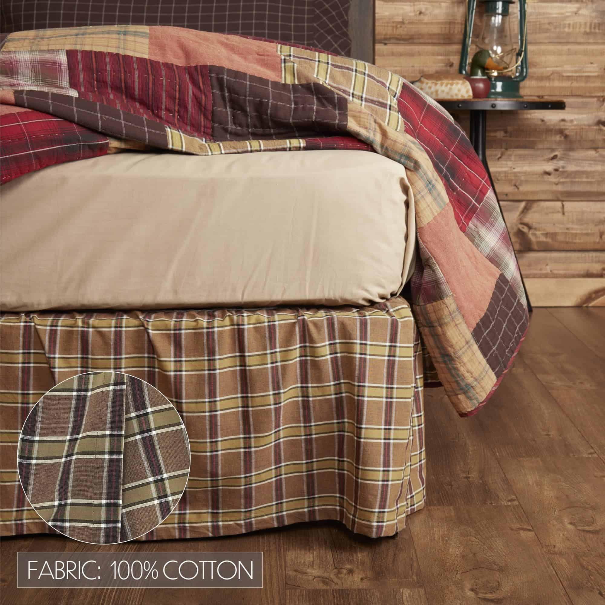 Accesorio de Cama VHC Brands Wyatt, Falda Twin 39x76x16, - Imagen 4