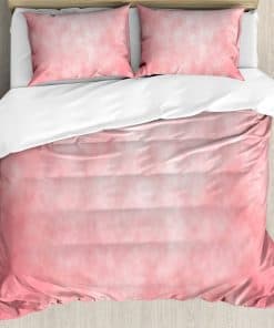 Juego de Funda Nórdica Ambesonne Coral, Diseño de Acuarela