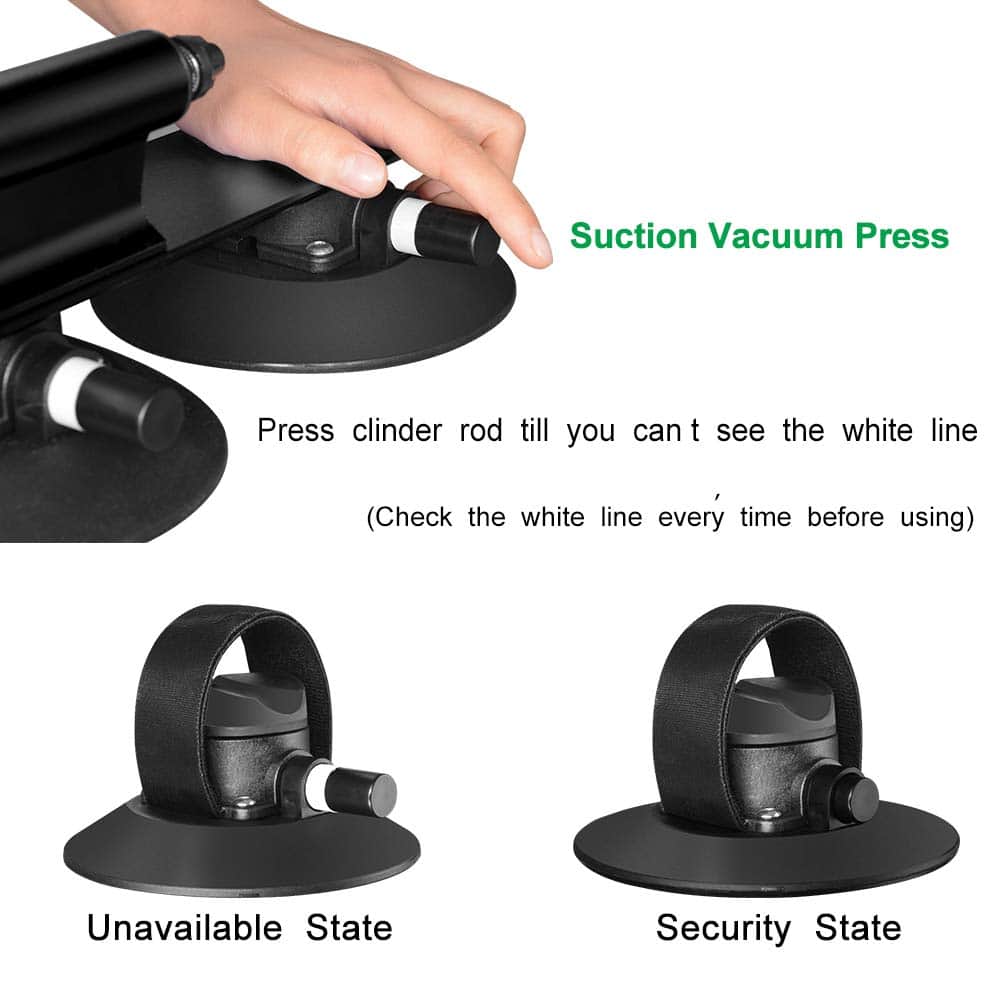 Portabicicletas de ventosa ROCKBROS para techo de auto - Imagen 6