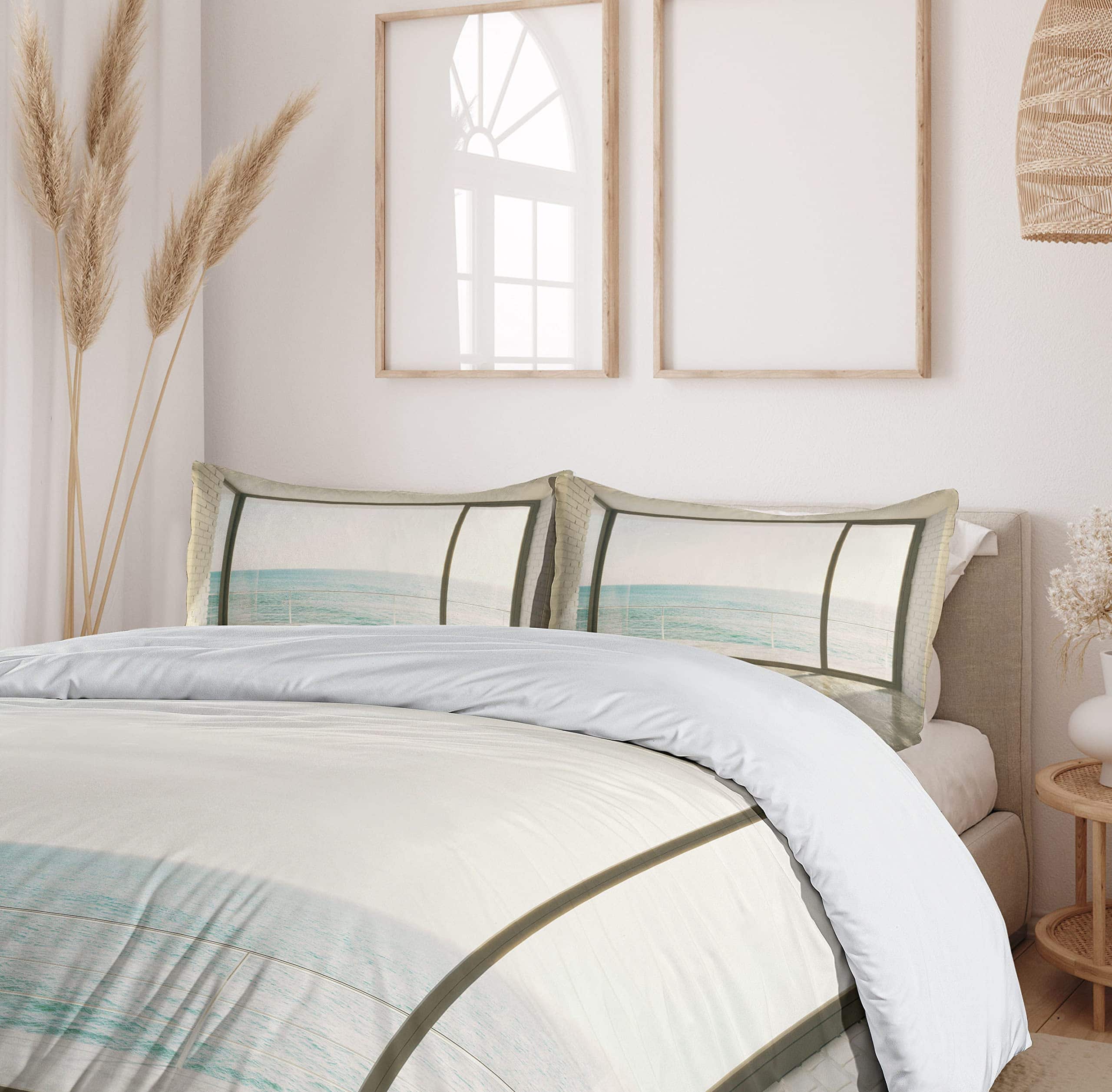 Juego de Funda Nórdica de Playa Ambesonne, Diseño de Hogar - Imagen 7