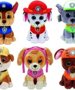 Ty Paw Patrol Beanie Babies - ¡Set de 6! Marshall, Chase,