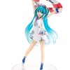 Figura de acción de Hatsune Miku de 7" de ropa de verano