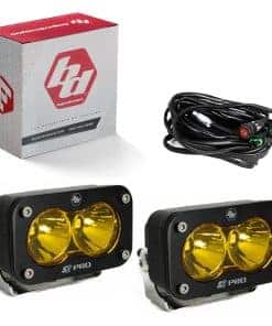 Par de luces LED auxiliares Baja Designs S2 Pro Black