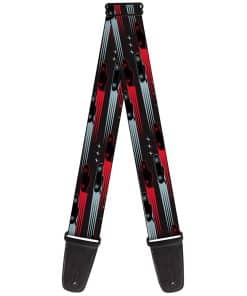 Correa de guitarra Buckle-Down - Cars 3 Cars Stripes/Stars
