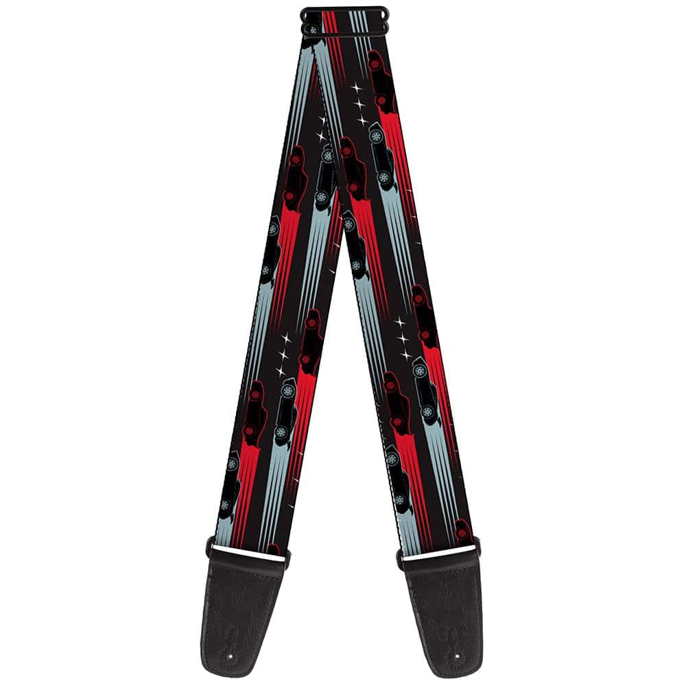 Correa de guitarra Buckle-Down - Cars 3 Cars Stripes/Stars