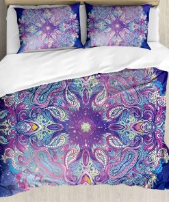 Juego de Funda Nórdica Étnica Ambesonne, Tema de Yoga y