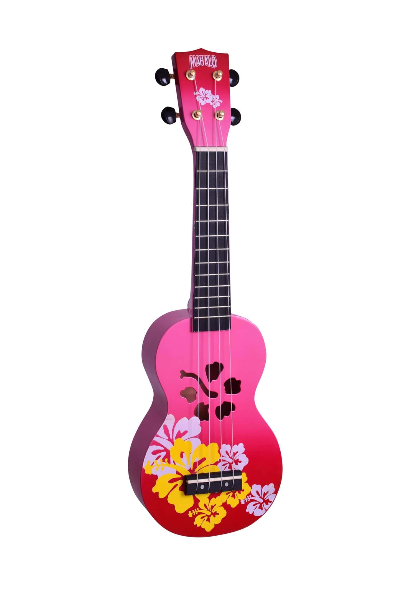Ukulele Mahalo Designer Series, Diestro, Rojo Burst,