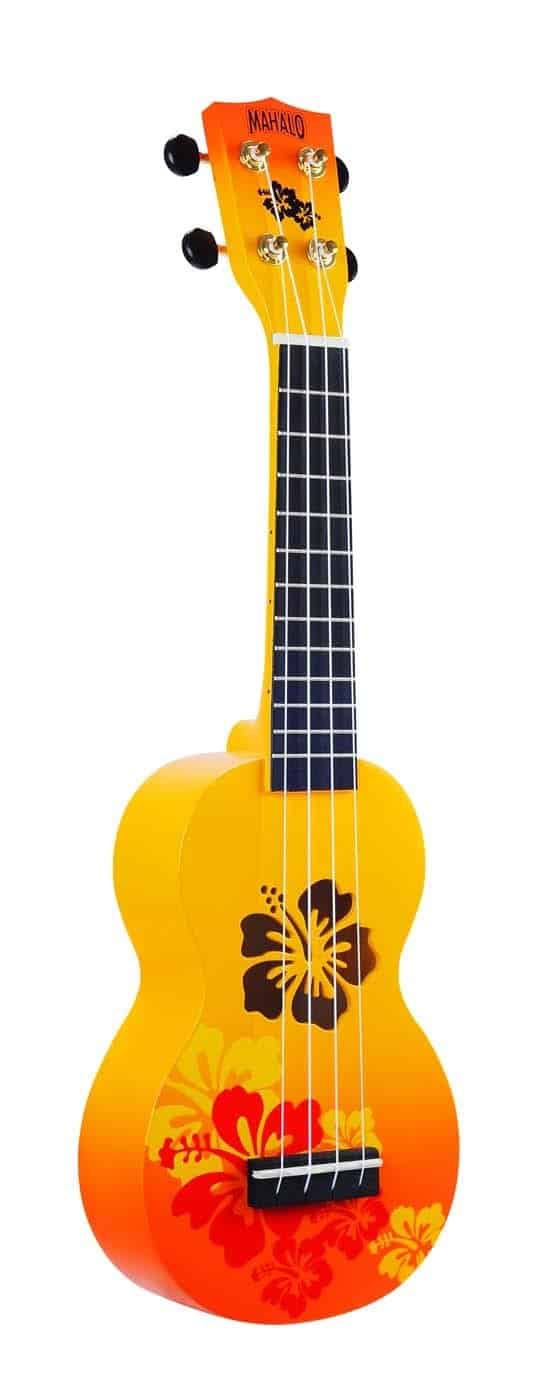 Ukulele Mahalo Designer Series, Diestro, Naranja, Soprano
