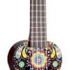 Ukulele Mahalo Art Series, diestro, Calavera del Día de los