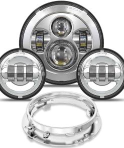 Juego de Faros LED 7 pulgadas TRUCKMALL para Motocicletas