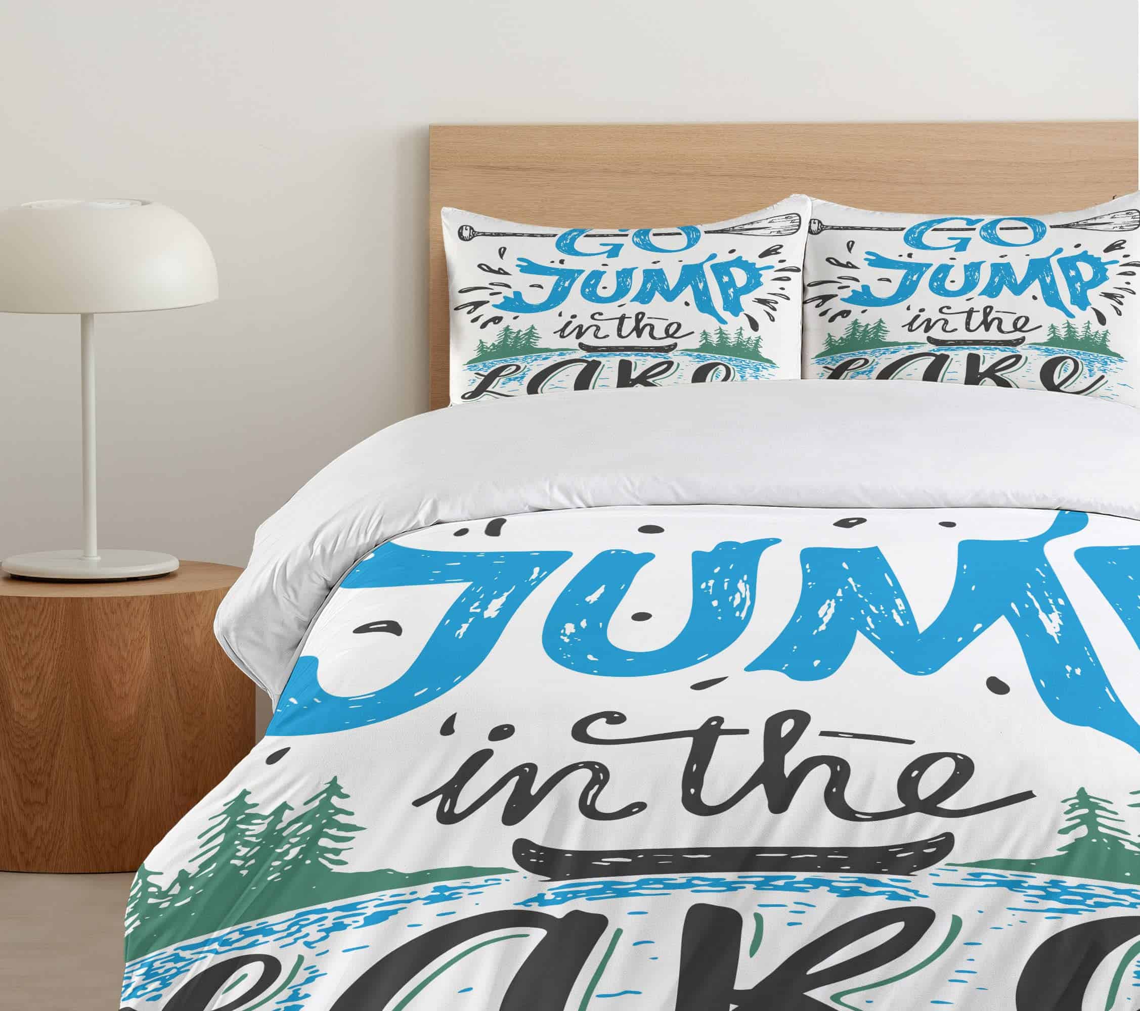 Juego de Funda Nórdica Ambesonne Cabin, Estilo Vintage de - Imagen 6