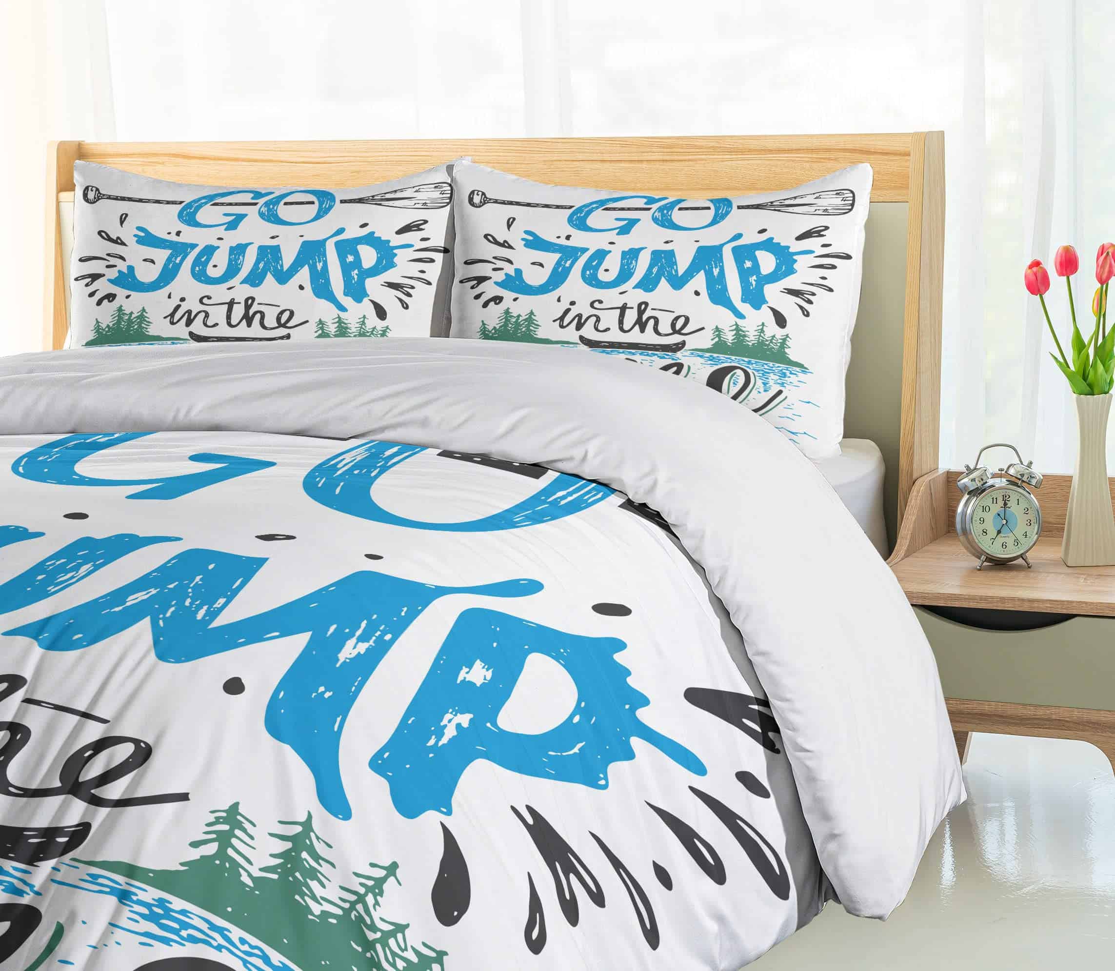 Juego de Funda Nórdica Ambesonne Cabin, Estilo Vintage de - Imagen 5