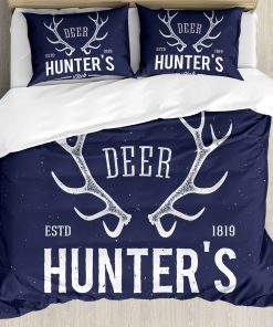 Juego de Funda Nórdica Ambesonne de Caza, Diseño del