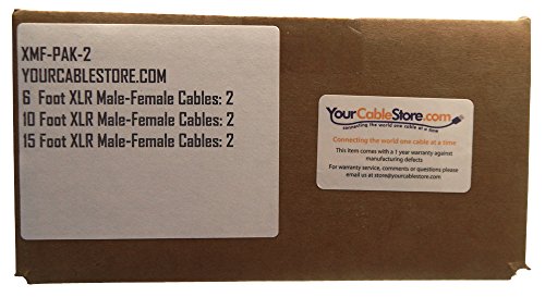 Kit de Cables XLR/Micrófono Your Cable Store Dos Cables de - Imagen 6