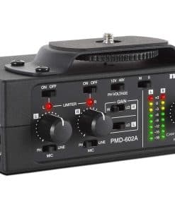 Interfaz de audio DSLR de 2 canales