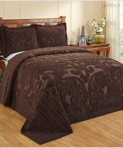 Colcha de cama de mejor tendencia de 100% algodón, colcha