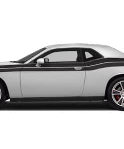 Kit de Calcomanías en Vinilo Mate Negro para Dodge