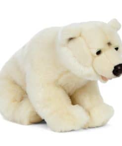 Peluche de oso polar Living Nature | Animal esponjoso |