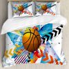 Juego de Funda Nórdica Ambesonne Teen Room, Baloncesto