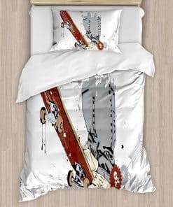 Juego de Funda Nórdica Skateboarder de Ambesonne,