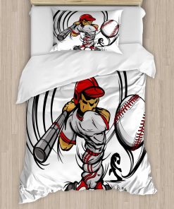 Set de Funda Nórdica Ambesonne Teen Room, Caricatura de