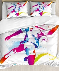 Juego de Funda Nórdica Ambesonne para Deportes, Jugador de