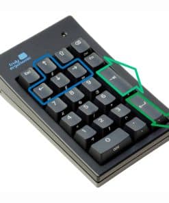 Teclado numérico mecánico Truly Ergonomic para entrada de