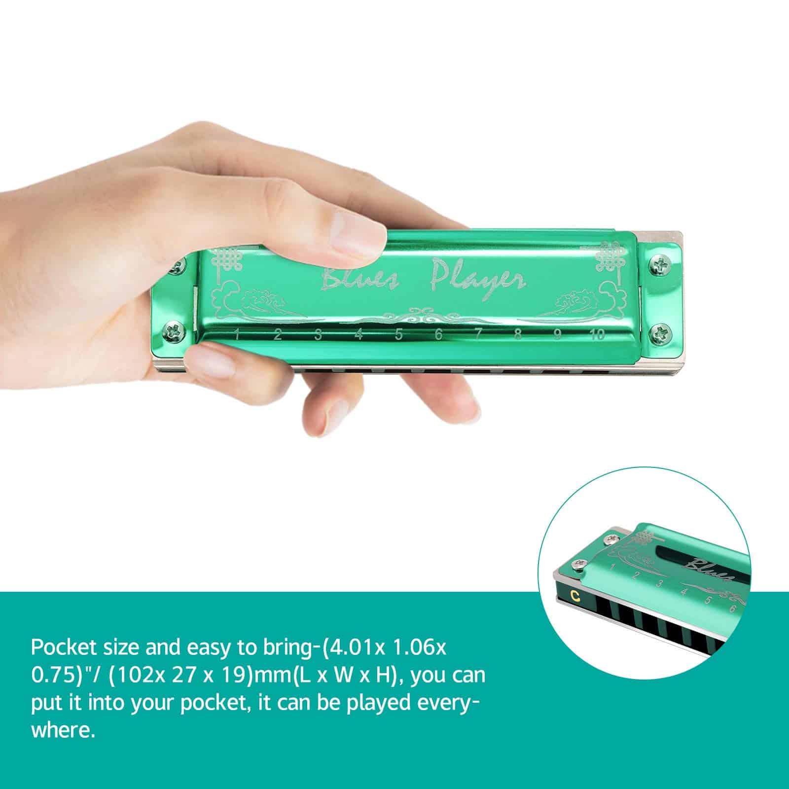 Armonica Diatónica Blues East top, clave de Do, Armonica de - Imagen 5