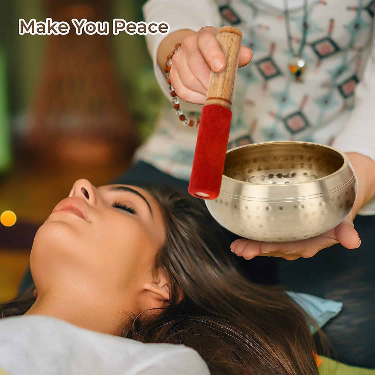 Zap impex Cuenco Cantor - 5 pulgadas, Set de Cuenco Cantor - Imagen 9