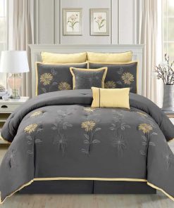 Juego de Edredón Moderno de 7 Piezas de Gran Tamaño