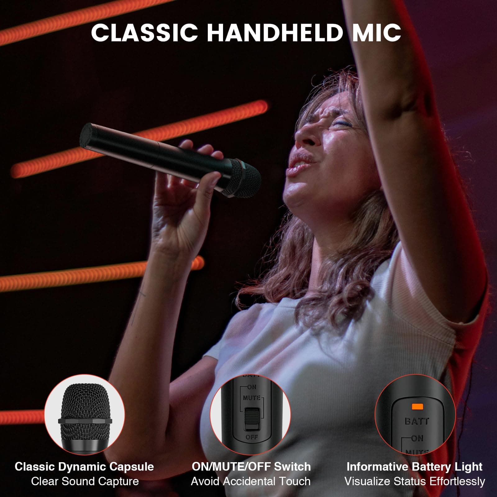 Sistema de Micrófono Inalámbrico Phenyx Pro, Set de - Imagen 5