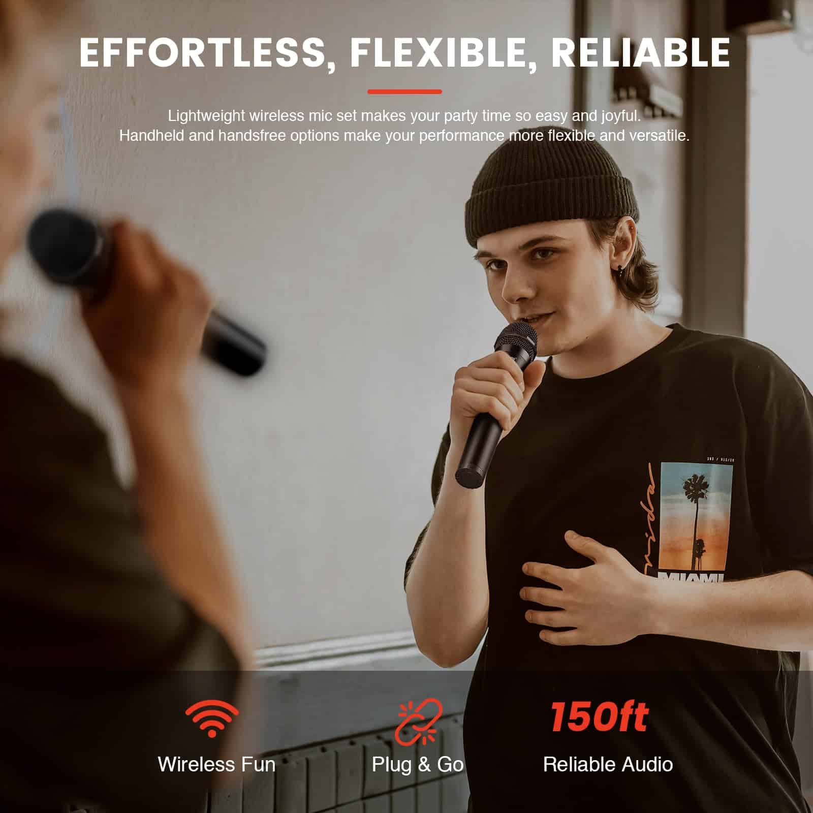 Sistema de Micrófono Inalámbrico Phenyx Pro, Set de - Imagen 3