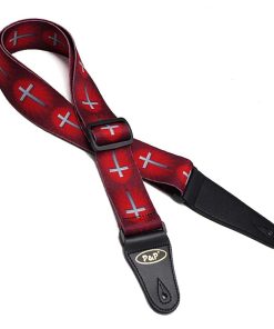 Correa de Guitarra Art Attack Soft Cotton Red Cross