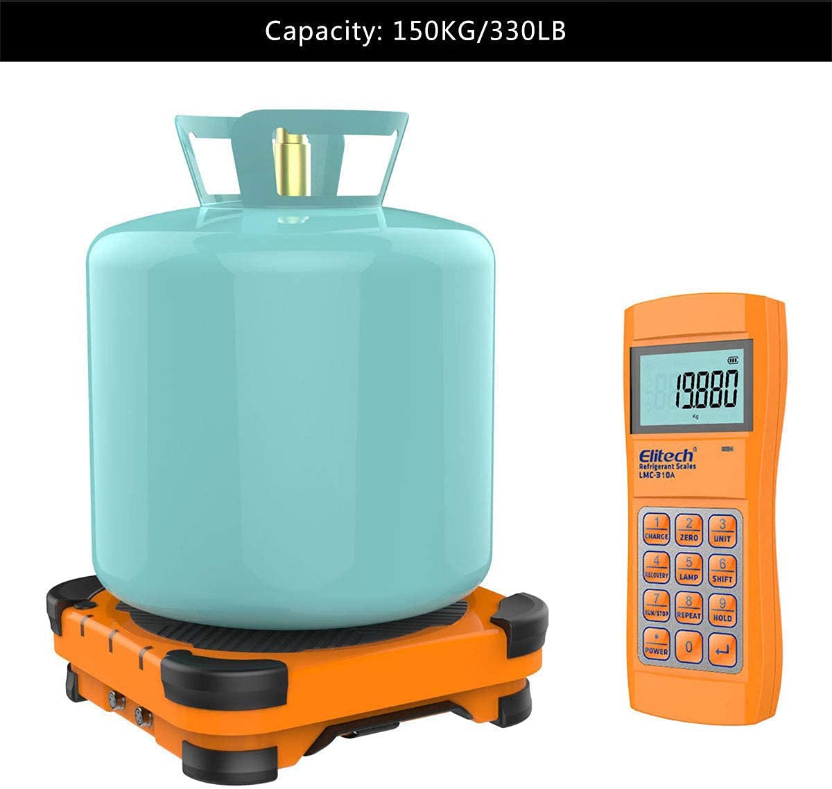 Báscula de Refrigerante Inalámbrica Elitech LMC-310 con - Imagen 3
