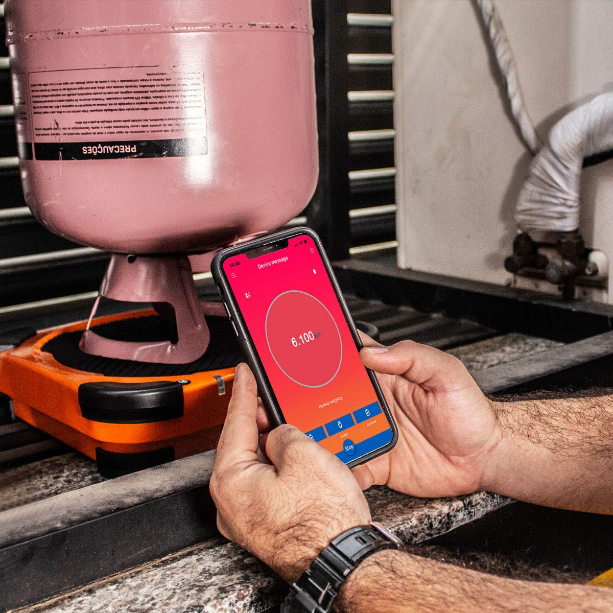 Báscula de Refrigerante Inalámbrica Elitech LMC-310 con - Imagen 9