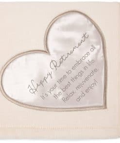 Manta de retiro feliz Pavilion Gift Company Soft Warm Royal