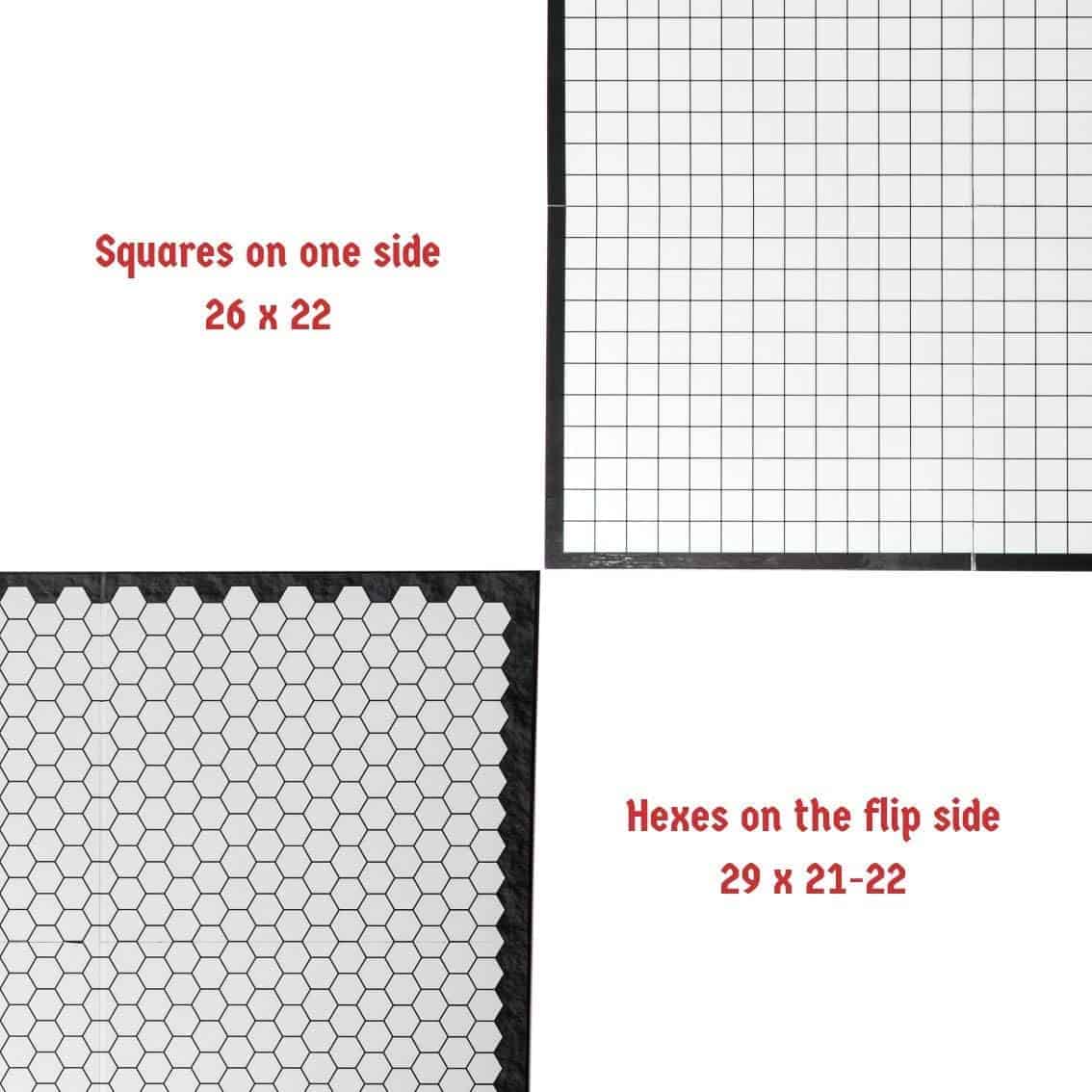 Tablero de Juego de Rol XL Hexers, Alternativa de Tapete de - Imagen 4