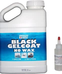 Gelcoat Negro sin Cera Galón con 60cc de Endurecedor (MEKP)
