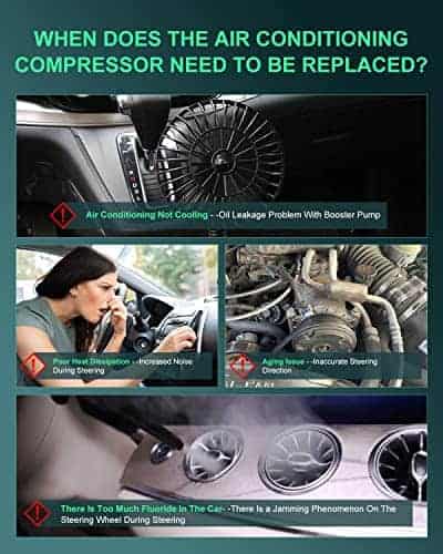 Compresor de AC SCITOO con Embrague para Honda CR-V 2.4L - Imagen 7