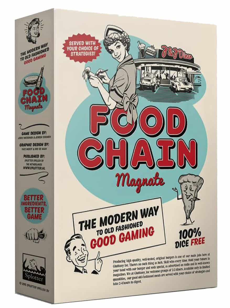 Juego de Mesa de Estrategia Food Chain Magnate de Funforge