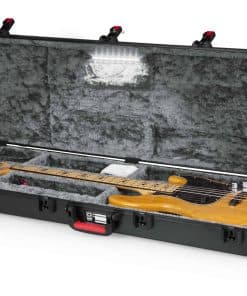 Estuche de vuelo moldeado para bajo eléctrico con
