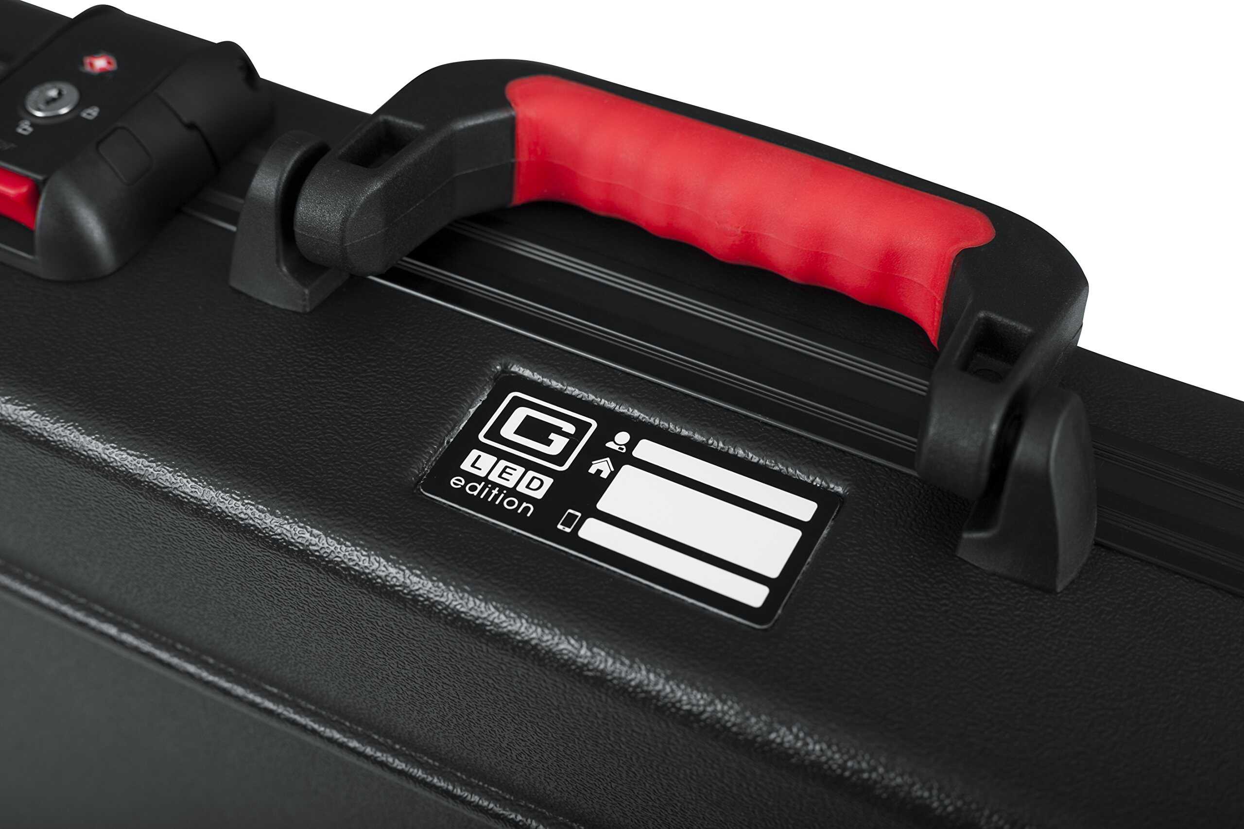 Estuche de vuelo moldeado para bajo eléctrico con - Imagen 7