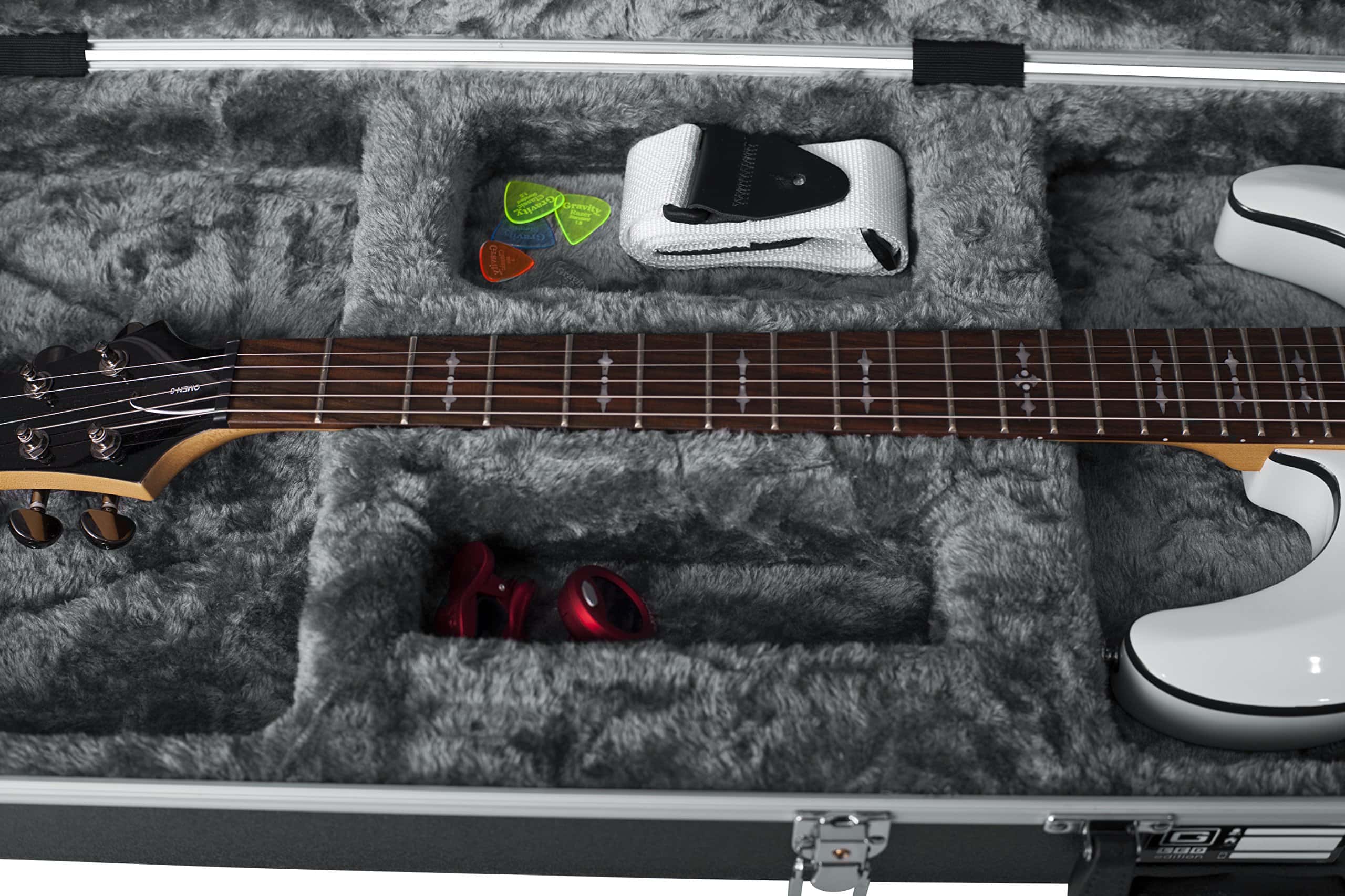Estuche moldeado de lujo para guitarra eléctrica tipo - Imagen 10
