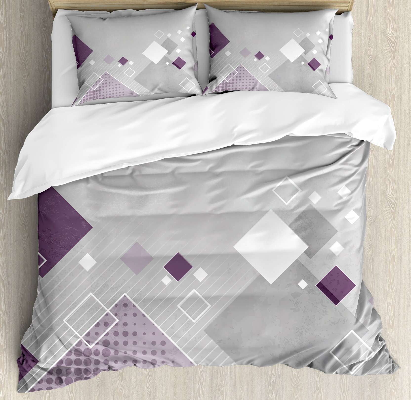 Juego de Funda de Edredón Abstracta Ambesonne, Composición