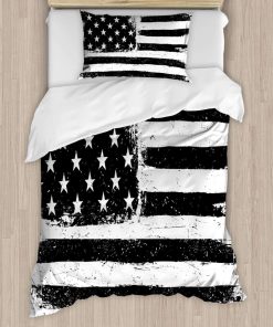 Set de Funda nórdica Ambesonne Estados Unidos, Bandera