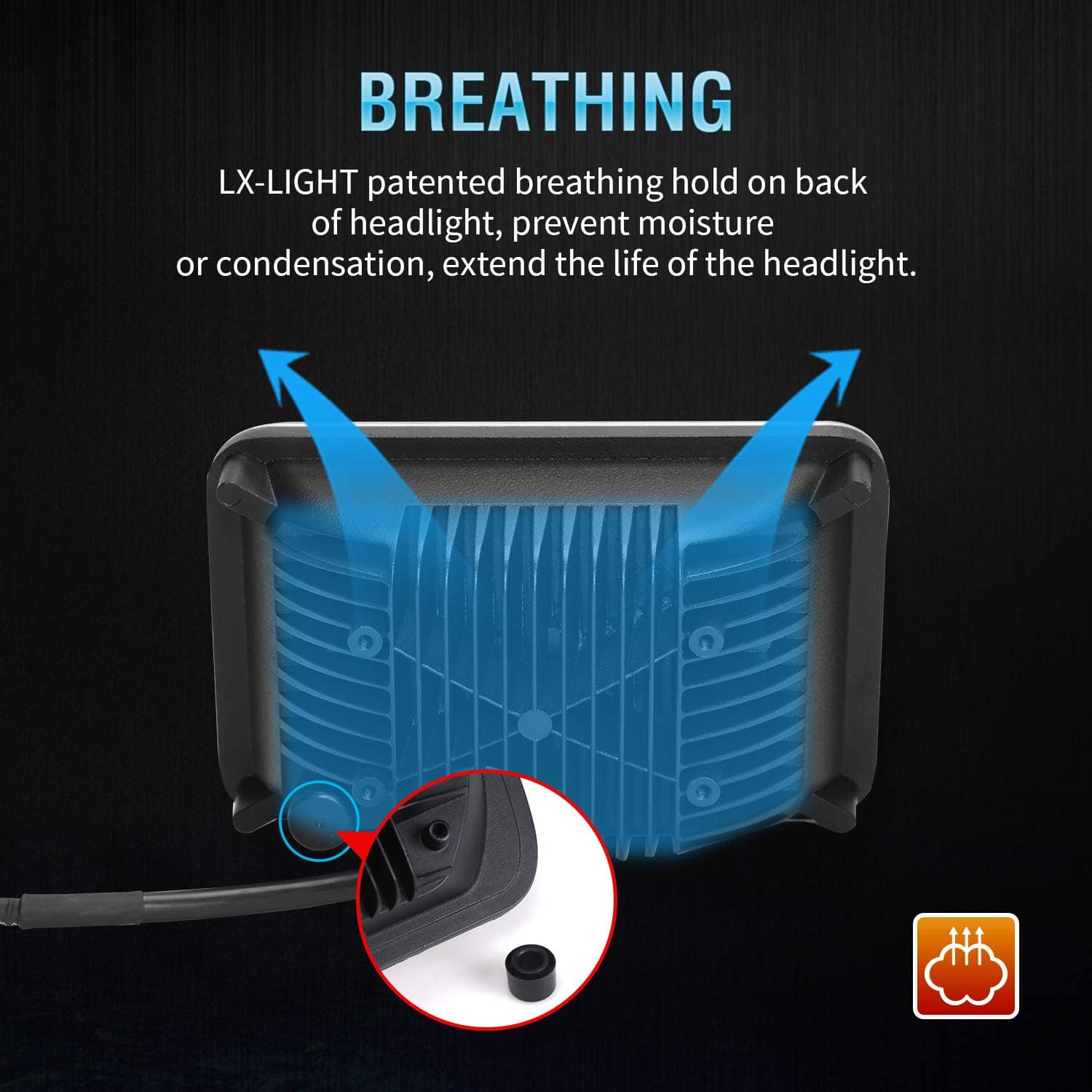 Faros LED rectangulares de 4x6 pulgadas homologados DOT, - Imagen 6