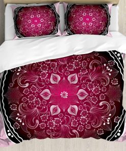 Juego de Funda nórdica Ambesonne Mandala Morado, Clásico